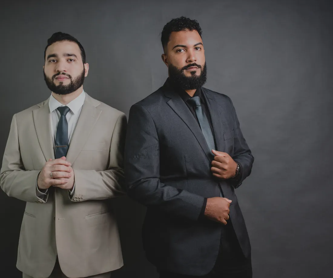 Os advogados Guilherme Nascimento e Vinícius Lima, da Nascimento & Lima Advocacia